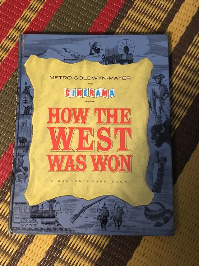 Original 1963 How The West Was Won hardcover movie program  in Arts & Collectibles in City of Toronto - Image 2