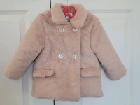 Baby girl fur coat, 18 months, Nula Bug