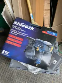 Mastercraft coil roofing nailer