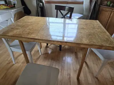 Teak Vintage Dinning room table, View more