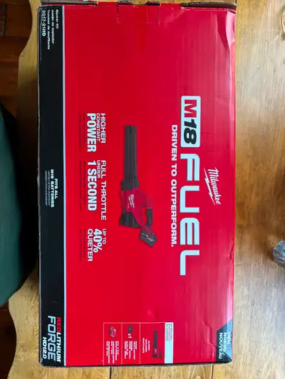 Milwaukee M18 FUEL Blower Kit new in box, View more