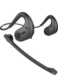 Bluetooth 5.3 Headset with Detachable Microphone