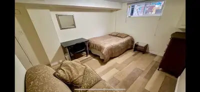 Furnished large bright room Single male $890 m all utilities A spacious room fully furnished with a...