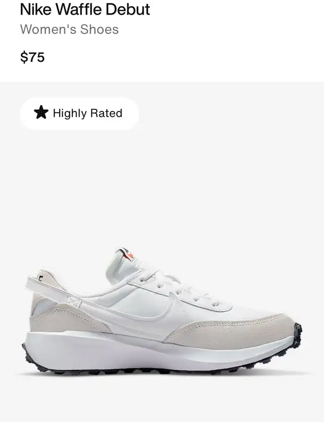 Nike Waffle Debut Shoes - Women’s - Size 7.5 in Women's - Shoes in Cambridge - Image 2