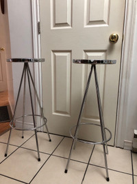 Chrome Kitchen /  Bar Stools