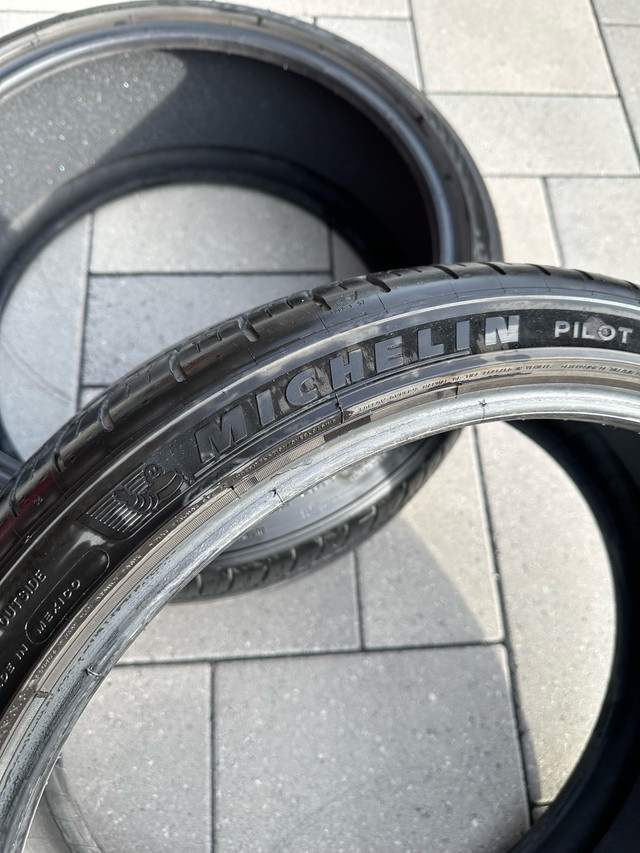255/35 ZR 21 Michelin Pilot Sport All Season Tires (Front Pai in Tires & Rims in Ottawa - Image 2