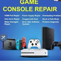Game Console Repairs: Xbox/Playstation/Nintendo