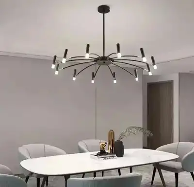 10 lights  Modern Black Large Chandelier =, View more