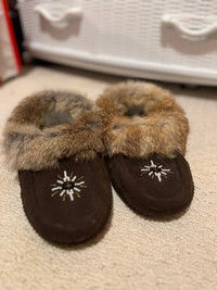 Urban trail moccasin slippers