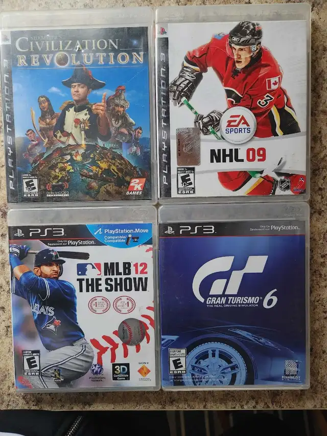 PS3, PS4, PS5, and PC Games