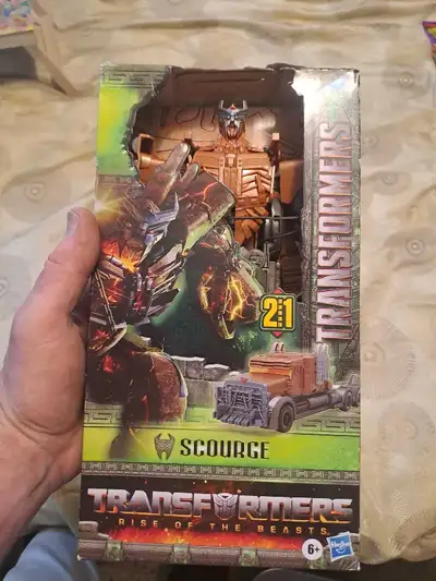 Hasbro Transformers Rise Of The Beasts SCOURGE 2 in 1 Titan , View more