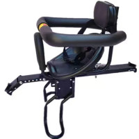 Safety Child Bicycle Seat Bike ‍♂️ Back Rest, Foot Pedals, S