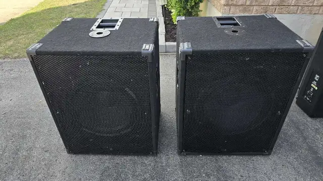pair of Emminance 18 inches passive subs,  in Performance & DJ Equipment in Oakville / Halton Region - Image 2