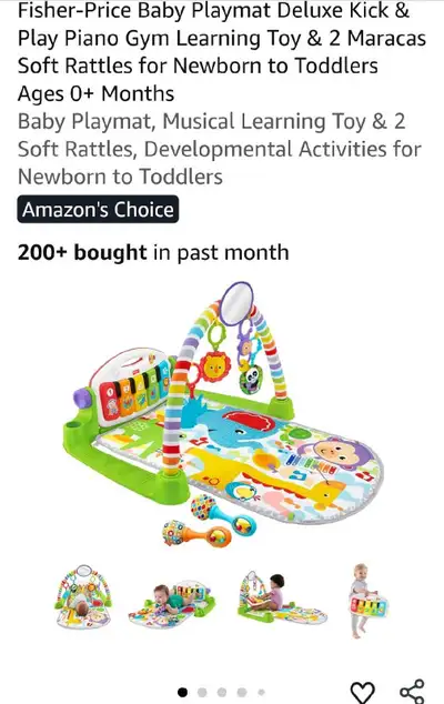 Fisher Price Baby Playmat, View more