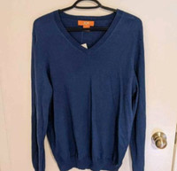 Brand New Women's Medium Blue Sweater with Tags