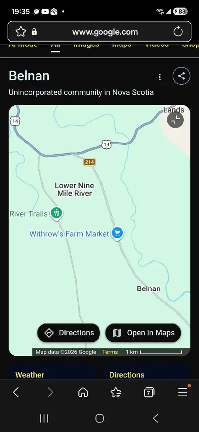 I'm a person retiring looking for land in Belnan to build a small house and a garage on. If it's not...
