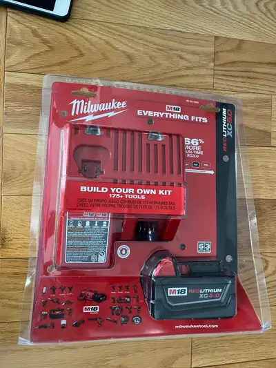 Milwaukee m12 m18 dual charger w/ xc 5.0 ah battery kit, View more