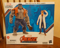 Marvel Legends Grey Hulk & Dr Bruce Banner 2 Pack