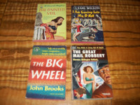 Lot of 4 Vintage Paperback books from the 40s & 50s