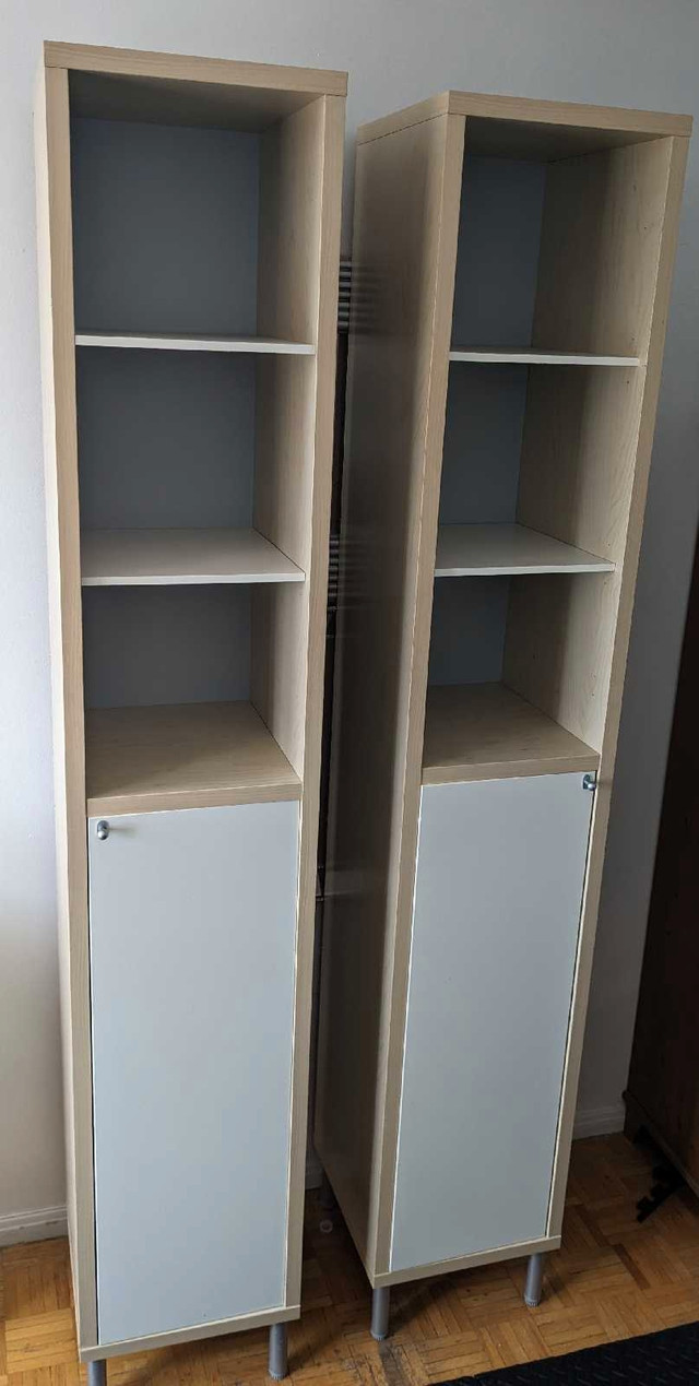 Tall beige Shelving Unit in Bookcases & Shelving Units in Mississauga / Peel Region