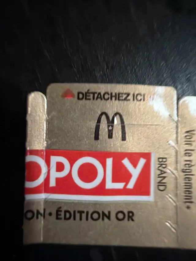 McDonald’s monopoly 