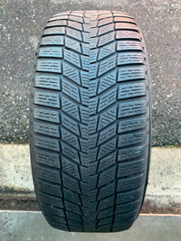 1 X single 205/55/16 Continental winter contact SI wit 50% tread
