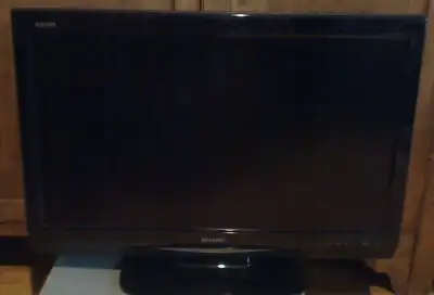 If the ad is up, it is available. Sharp Aquos LCD TV 32" diagonal screen size. Model LC-32D44U. Made...