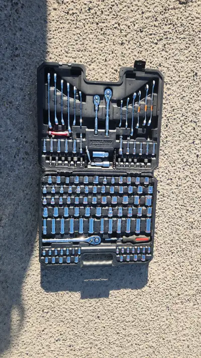 kirkland 159 piece socket and tool set good used completeset 120, View more