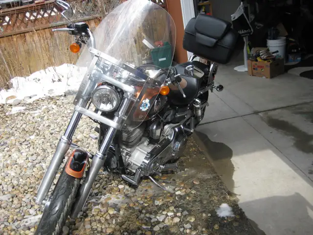 Custom 2008 Harley Davidson Dyna Superglide in Street, Cruisers & Choppers in Calgary - Image 3