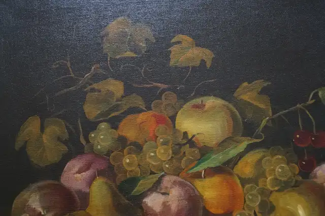 VINTAGE WOOD FRAME  - FRUIT PRINT in Arts & Collectibles in Mississauga / Peel Region - Image 6