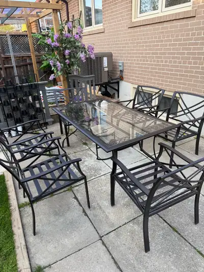 patio table and chairs, View more
