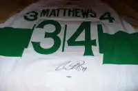 auston matthews signed st. pats jersey