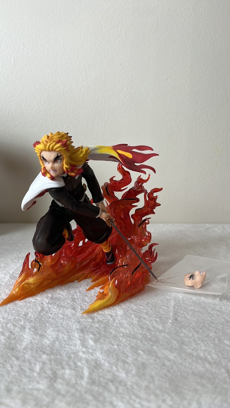Demon Slayer Kyojuro Rengoku Flame Hashira Figuarts Zero Statue Arts