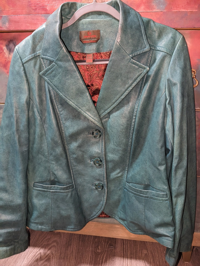 Women's Leather jacket (XL) in Women's - Tops & Outerwear in Mississauga / Peel Region