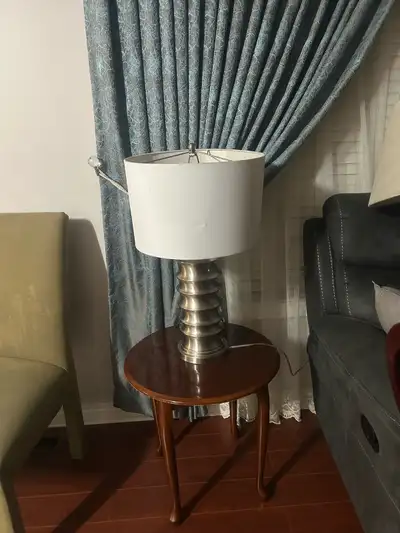 Stainless steel table lamp, View more