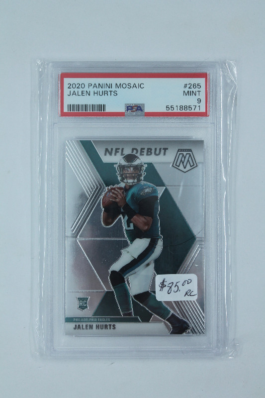 NFL Jalen Hurts Mosaic Rookie Card - Eagles - PSA 9 in Arts & Collectibles in Chatham-Kent