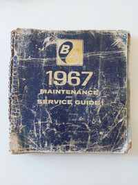 Antique Car Service/Repair Manual / 1950s-1960s Autos