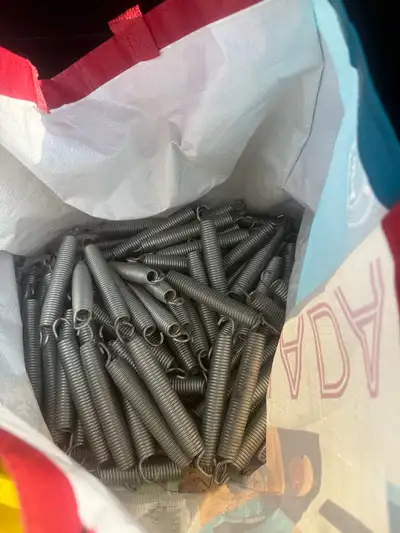 Bagful of trampoline springs $10 Leduc