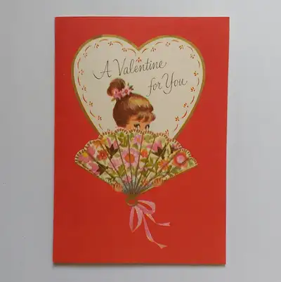This vintage Valentine's Day card from Rust Craft is a charming addition to any collection. Measurin...