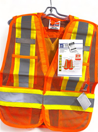 High Vis Traffic Safety Vests.  