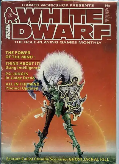 White Dwarf Magazine #79 Cthulhu Scenario, PSI, Psionics Updated, View more