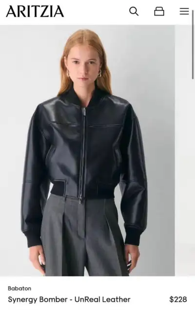 Aritzia Bomber Jacket, View more
