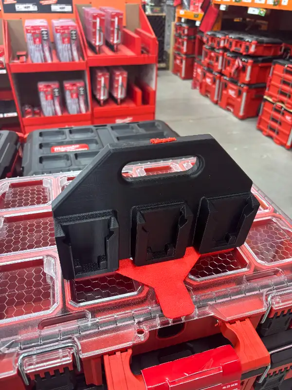 Milwaukee M18 Battery Caddy Holder 6-Pack (Custom), Packout in Power Tools in Markham / York Region - Image 9