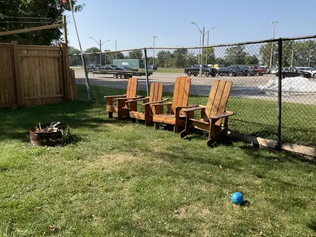 heavy duty home made lawn chairs in Patio & Garden Furniture in Chatham-Kent - Image 2