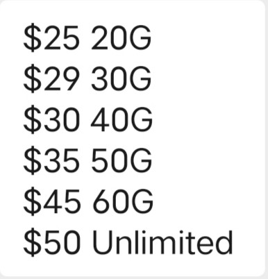 $25-20GB phonebox mobile plan. $30-40GB ... in Cell Phone Services in City of Toronto