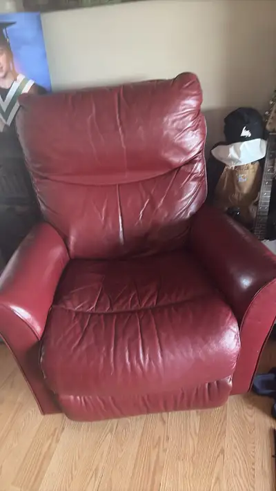 red leather recliners , View more