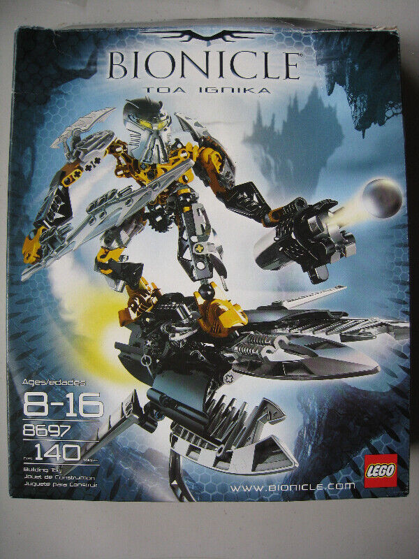 Lego Bionicle Warriors Toa Ignika Set 8697 in Arts & Collectibles in Guelph