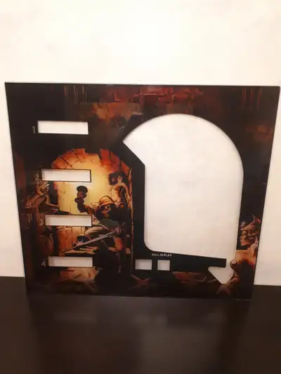 Up for sale is this fantastic pinball machine backglass for Stern's Catacomb Pinball Machine from 19...