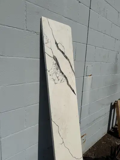 a piece of quartz 16” x 74”, View more