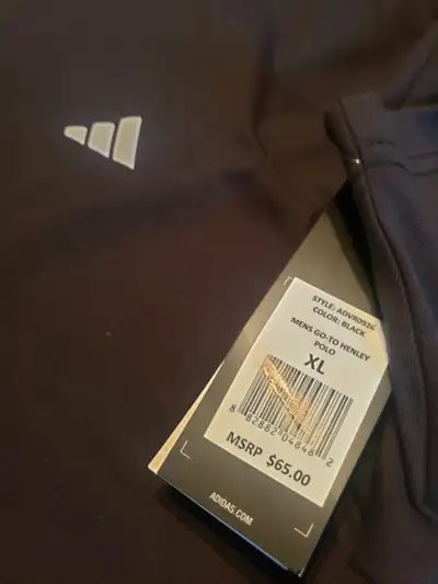 New Adidas Golf  XL men's golf polo shirt, View more
